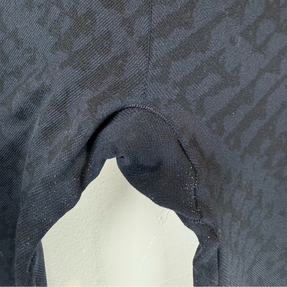 Spanx Leggings Navy Blue and Black Herrington Size XL - Picture 9 of 10